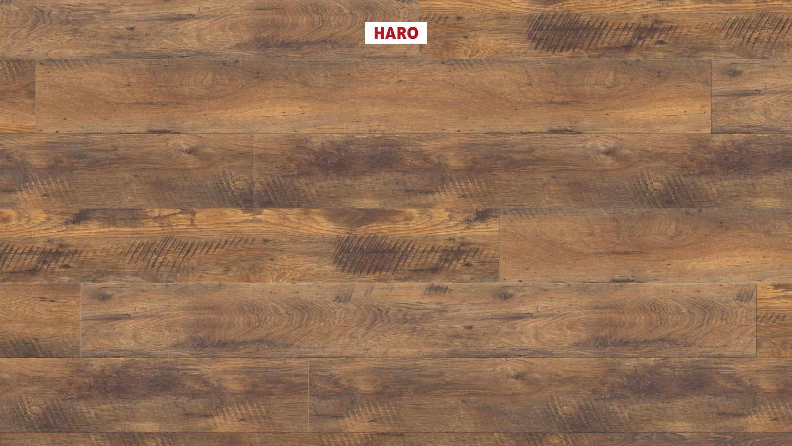 8 mm HARO Laminatboden Tritty 100 - Eiche Altholz_0