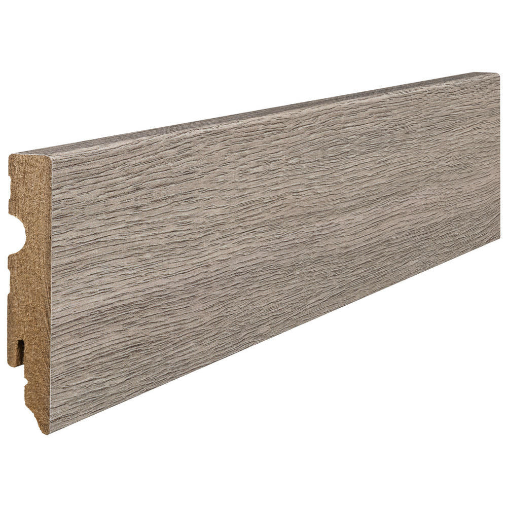 15 x 80 mm HARO Stecksockelleiste (Kubus) - Eiche Contura steingrau_1