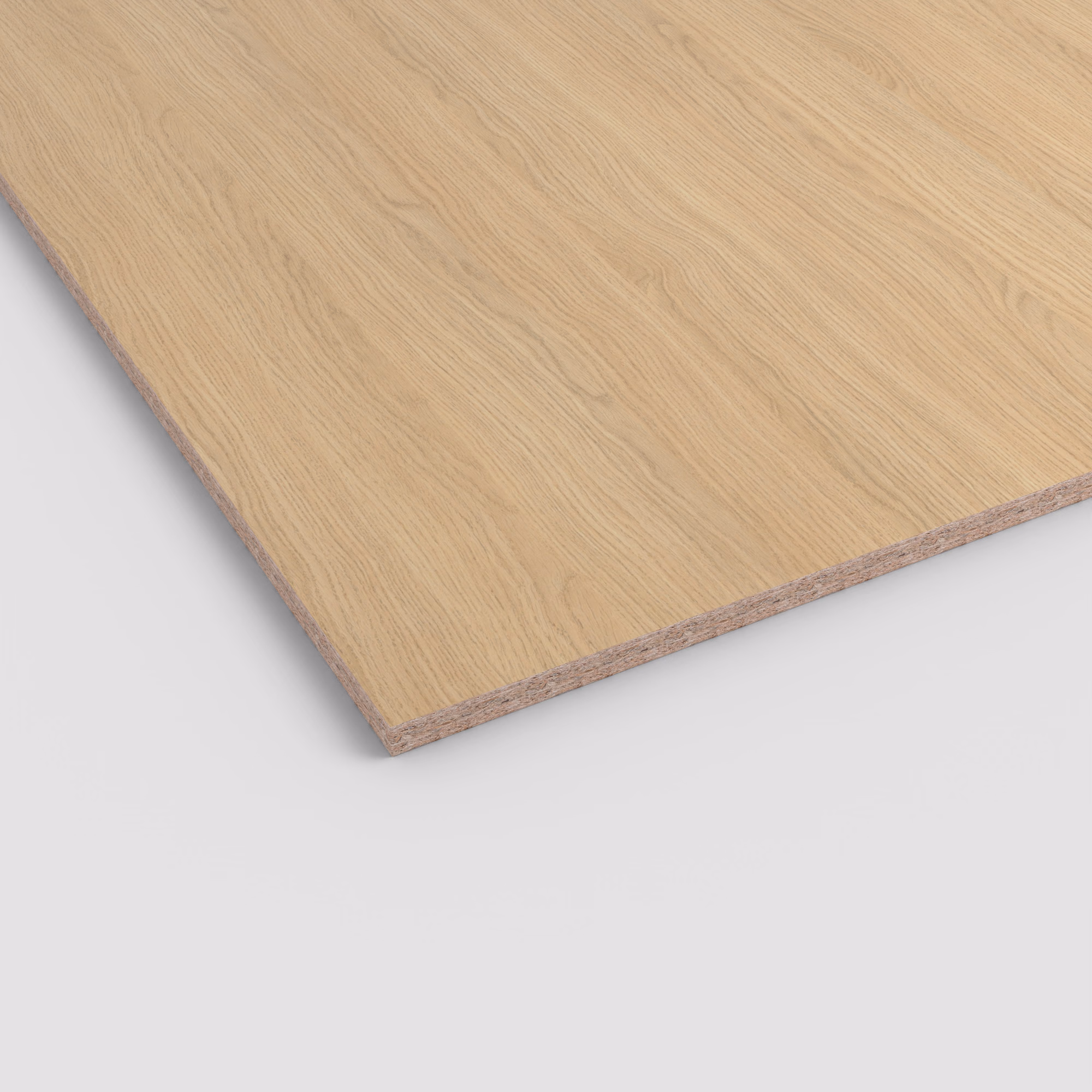 egger-8-mm-egger-eurodekor-span-h3157-st12-8x2070x2800mm-recyclebar-abriebfest-lichtecht-antimikrobielle-oberflaeche-span-holz-01 EGGER Dekorspanplatte H3157 ST12 in heller Eiche Optik mit natürlicher Holzmaserung. Die 8 mm starke Platte zeigt den robusten Spanplattenkern und misst 2800 x 2070 mm.