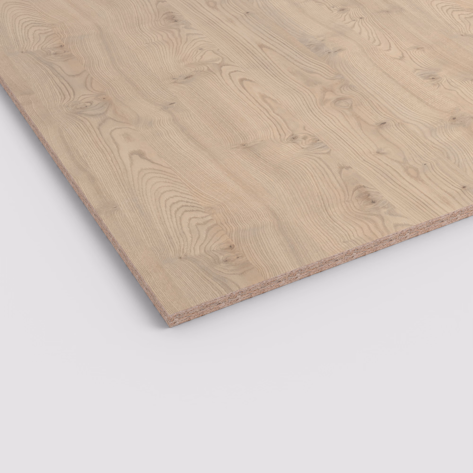 EGGER Eurodekor Spanplatte H1710 ST10: Helles, ausdrucksstarkes Holzdekor auf 19 mm Trägerplatte. Abriebfeste, lichtechte und antimikrobielle Oberfläche.