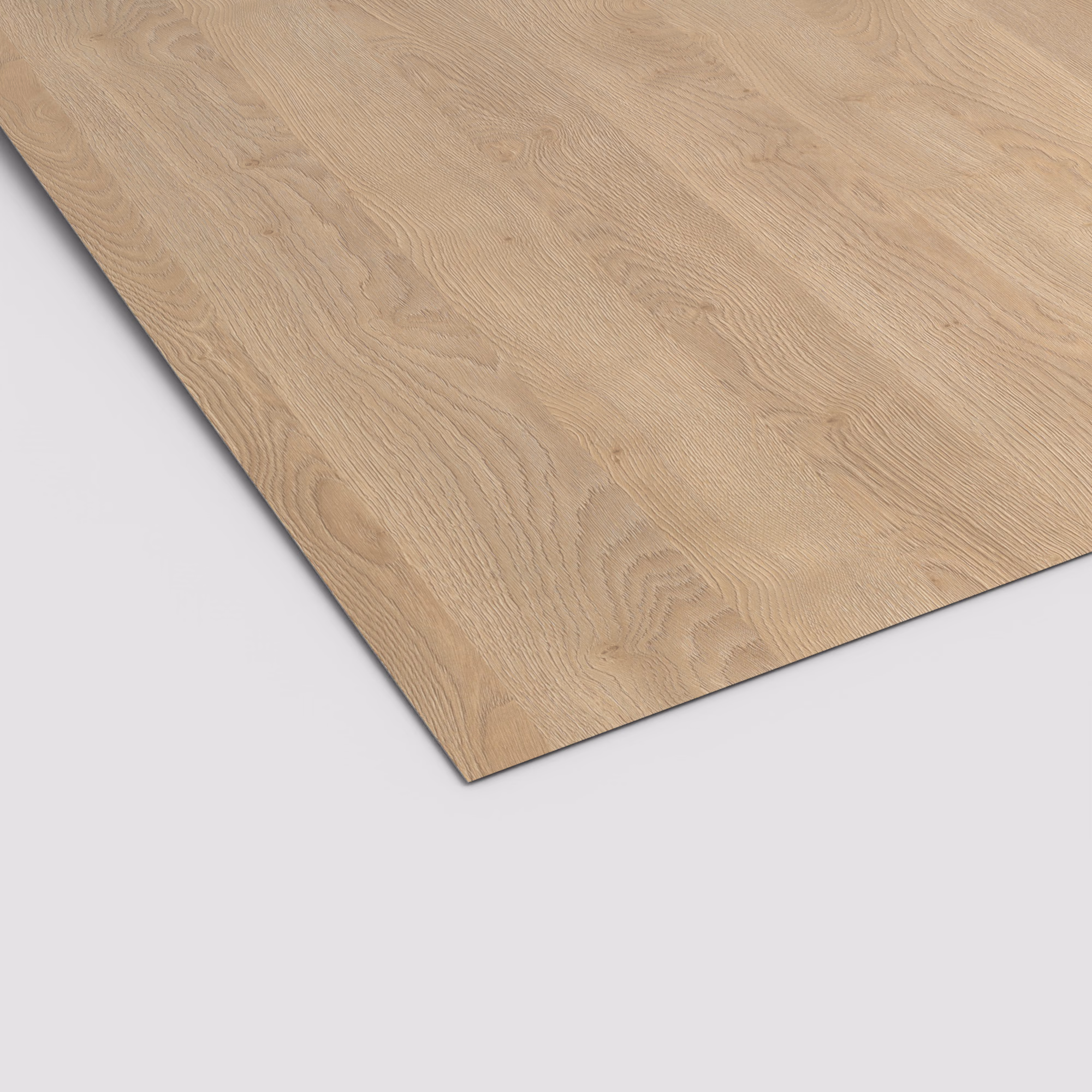 Egger Schichtstoff H3309 ST28 in heller Eichenoptik. Die 0,8 mm starke HPL Platte zeigt eine natürliche, fühlbare Holzmaserung und ist abriebfest.