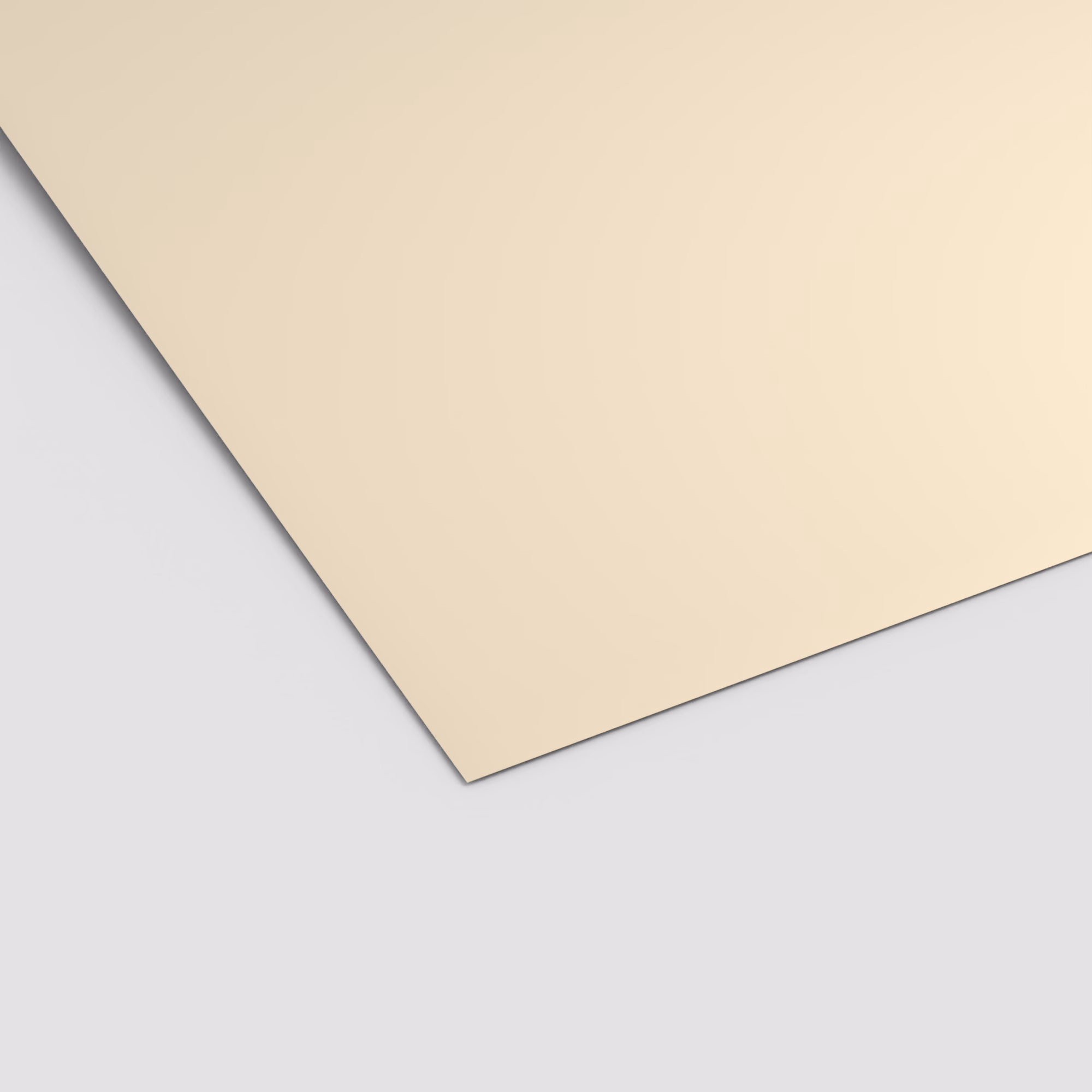 Matte EGGER Schichtstoffplatte U113 ST9 in unifarbenem Hellbeige. Abriebfestes, lichtechtes HPL für langlebige Oberflächen.