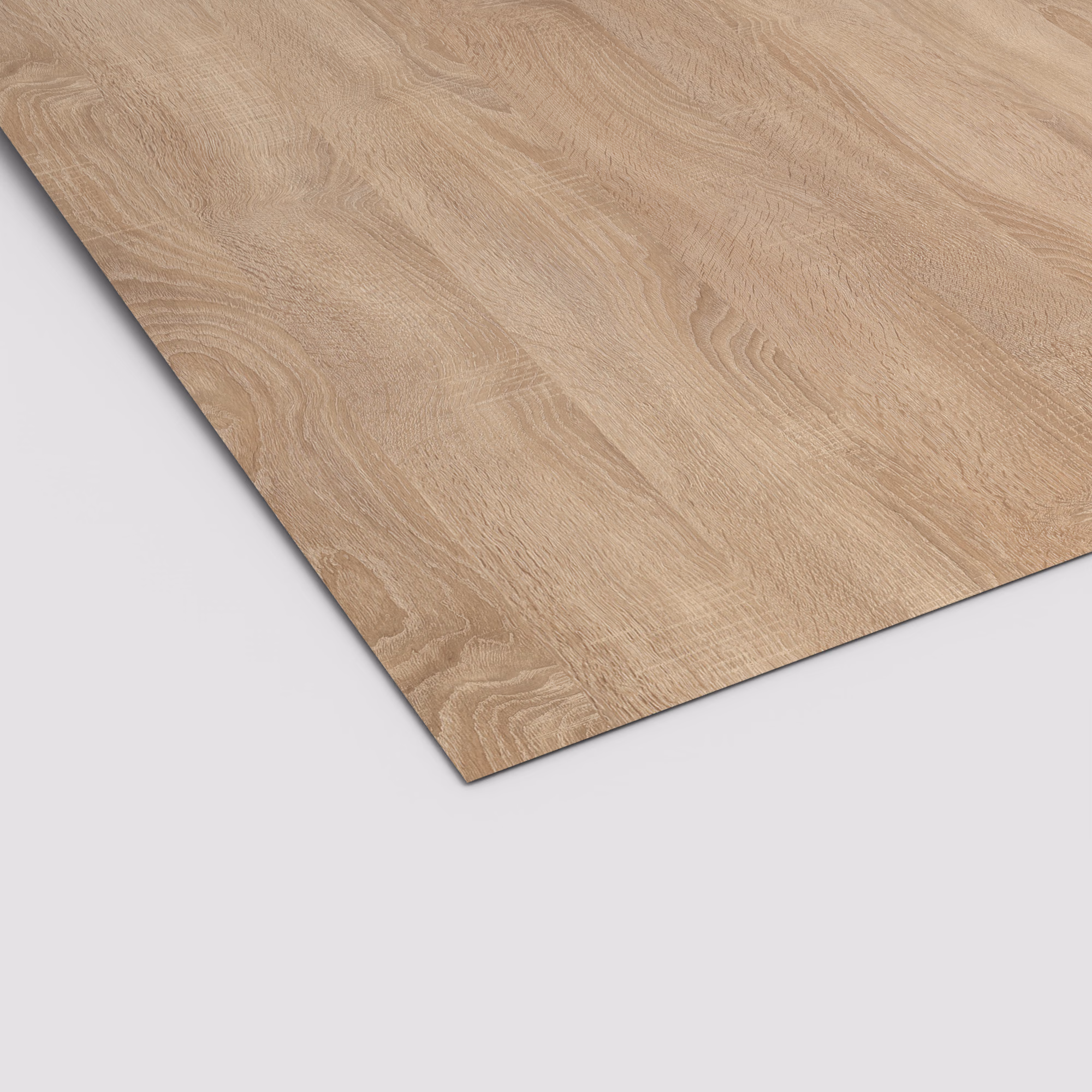 Hellbraune Egger Schichtstoffplatte H1145 ST10 mit naturgetreuer Eiche-Maserung. Diese 0,8 mm starke HPL-Platte ist abriebfest, lichtecht und antimikrobiell.