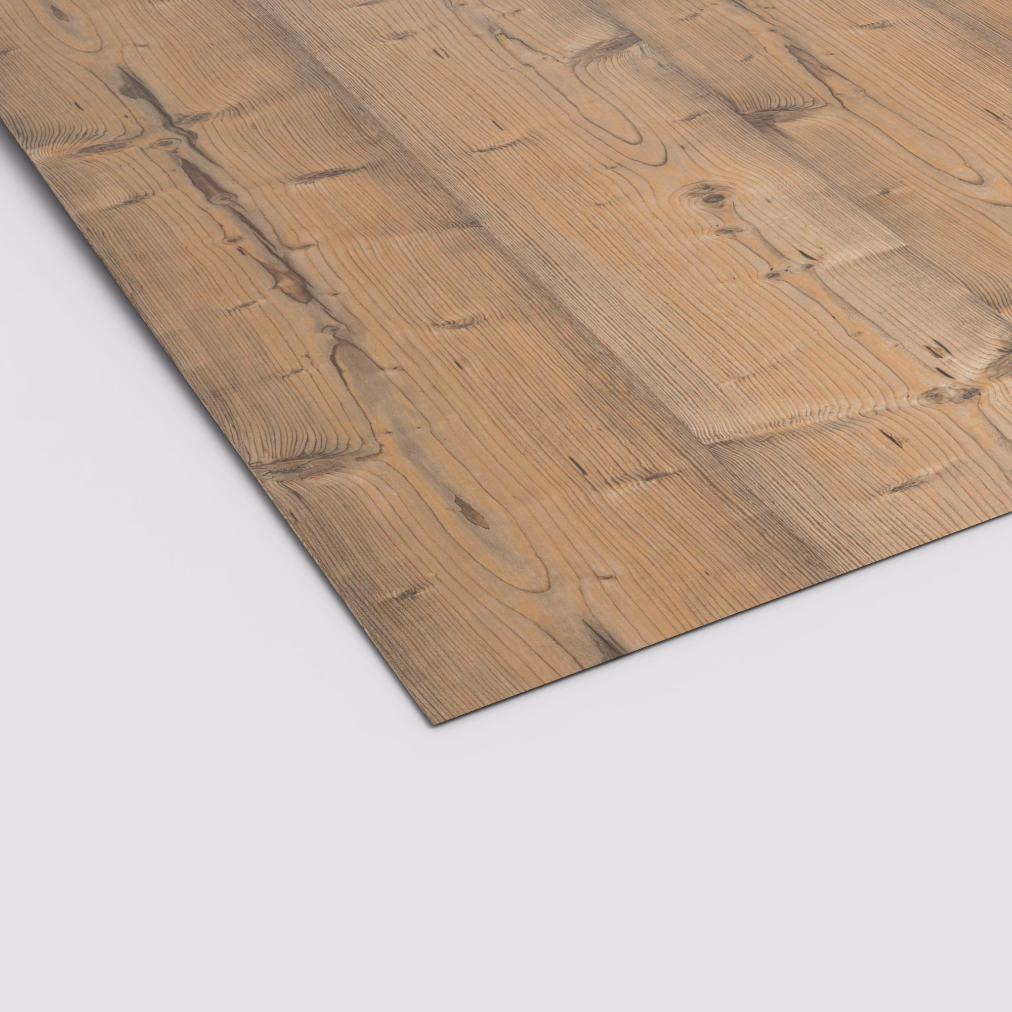 EGGER HPL Schichtstoffplatte H1487 ST22 in rustikaler Holzoptik mit ausgeprägten Ästen und Maserung. Das 0,8 mm dünne Laminat ist robust, abriebfest und besitzt eine antimikrobielle Oberfläche.