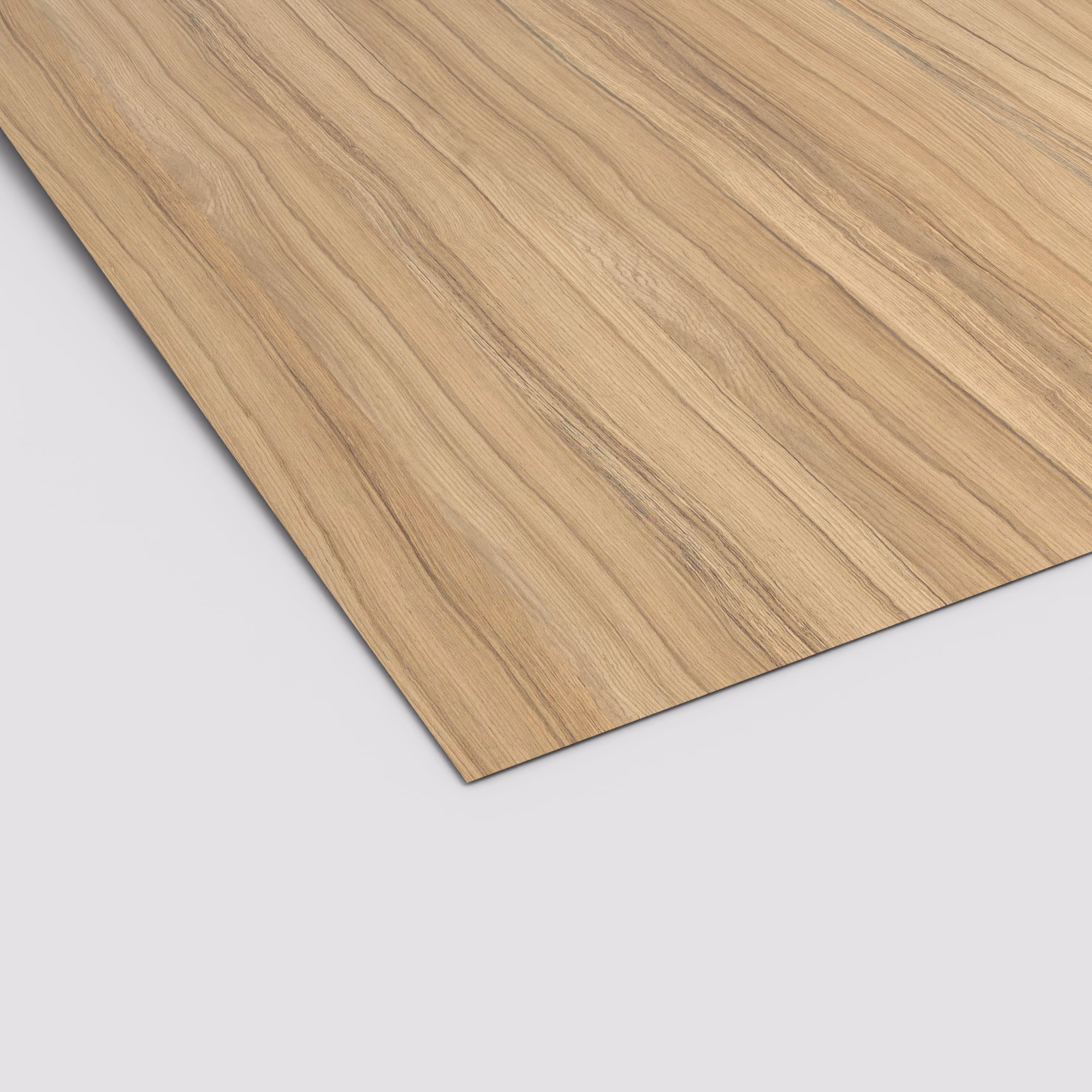Helle Egger HPL-Schichtstoffplatte H3012 ST22 mit natürlicher, linearer Holzmaserung. Die 0,8 mm starke Platte ist abriebfest, lichtecht und besitzt eine antimikrobielle Oberfläche.