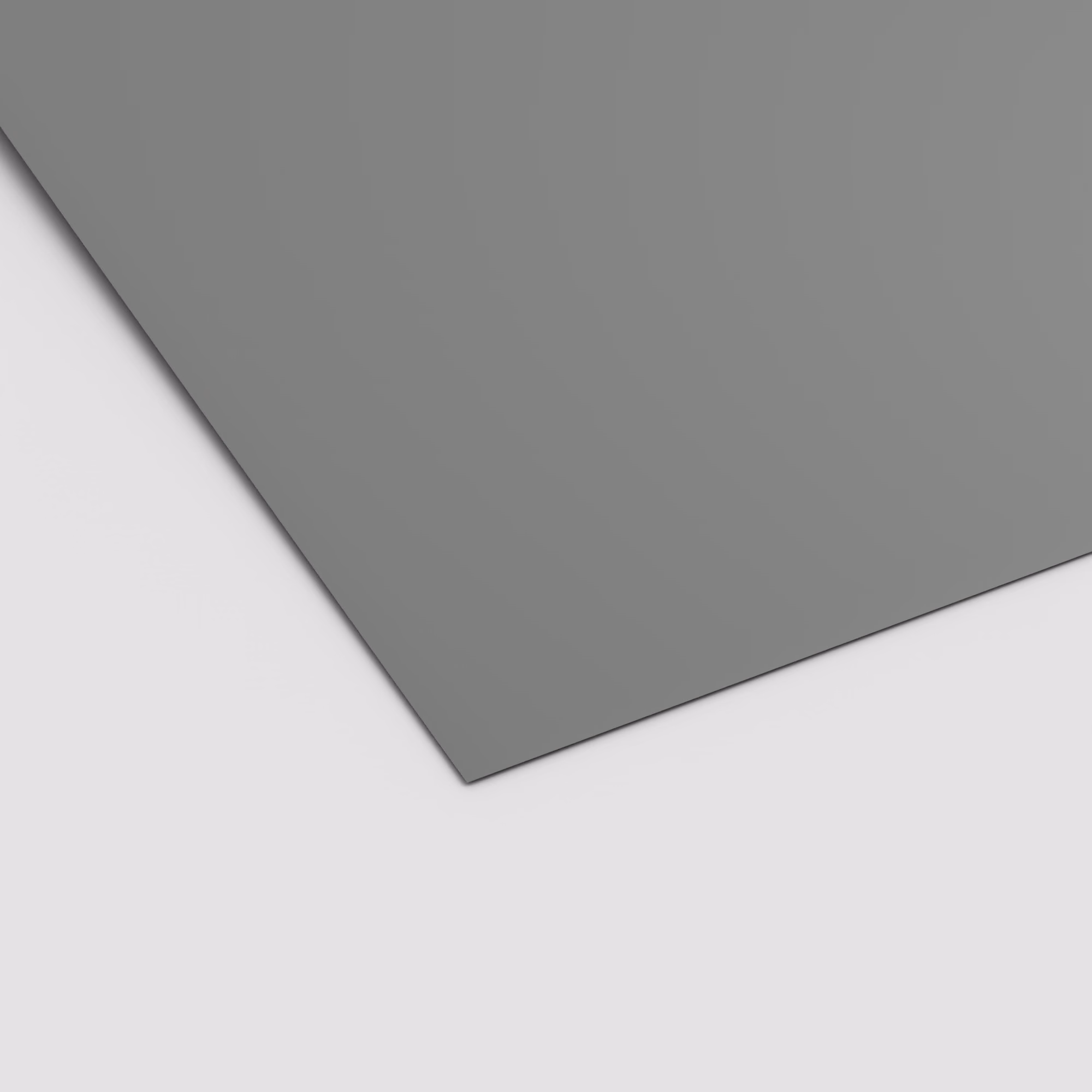 Glatte EGGER PerfectSense Gloss Schichtstoffplatte U732 PG in Dunkelgrau. Die 0,8 mm starke HPL-Platte ist unifarben, lichtecht und abriebfest.