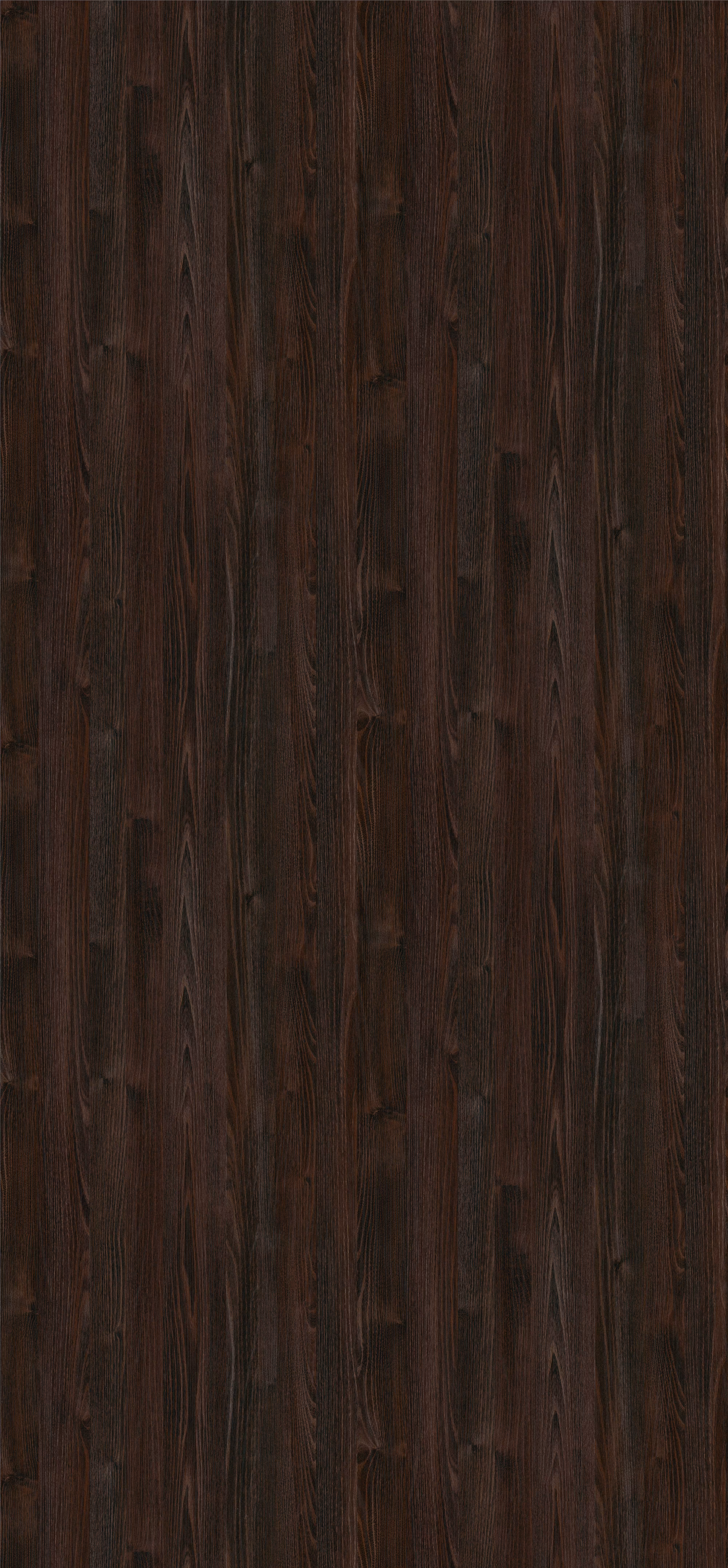 Egger Schichtstoff H1199 ST12 in dunkler Holzoptik: 0,8 mm HPL-Platte (2150x1020 mm), abriebfest, lichtecht und antimikrobiell. Langlebige, recyclebare Oberfläche mit eleganter, vertikaler Maserung.