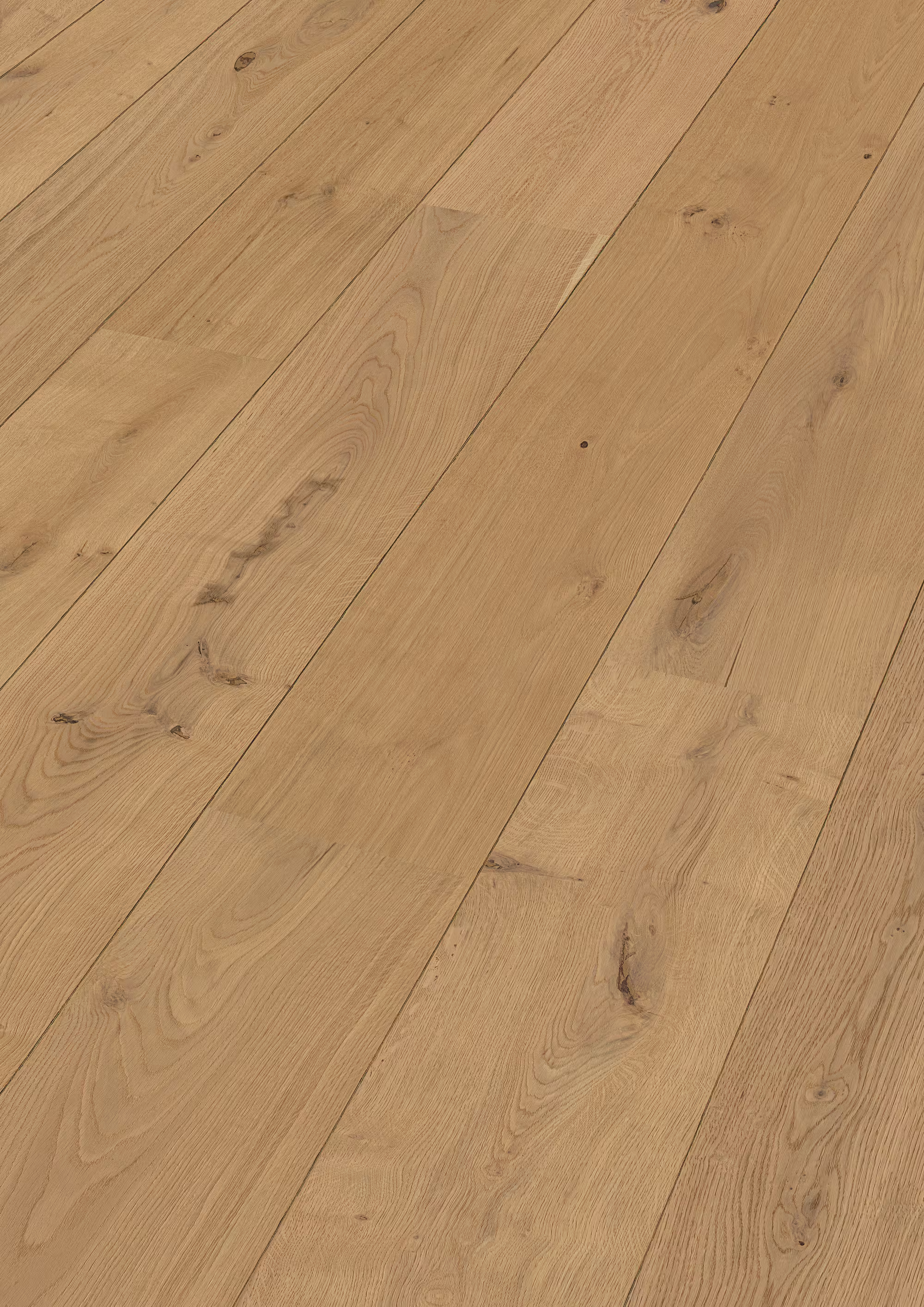 11 mm Lindura-Holzboden HD 400 ultramattlackiert - Eiche authentic pure gebürstet 08921