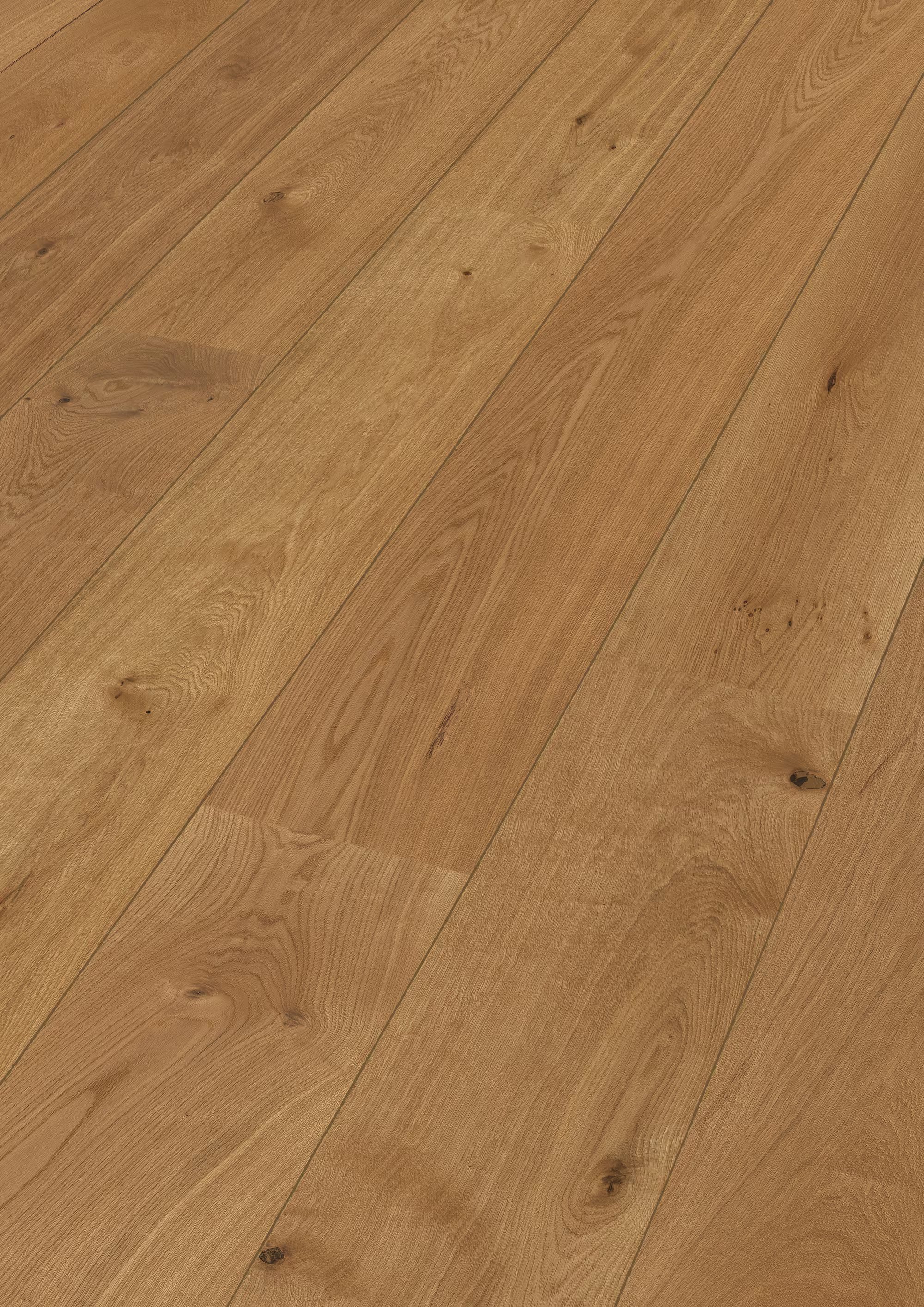 11 mm Lindura-Holzboden HD 400 naturgeölt - Eiche lebhaft gebürstet 08900