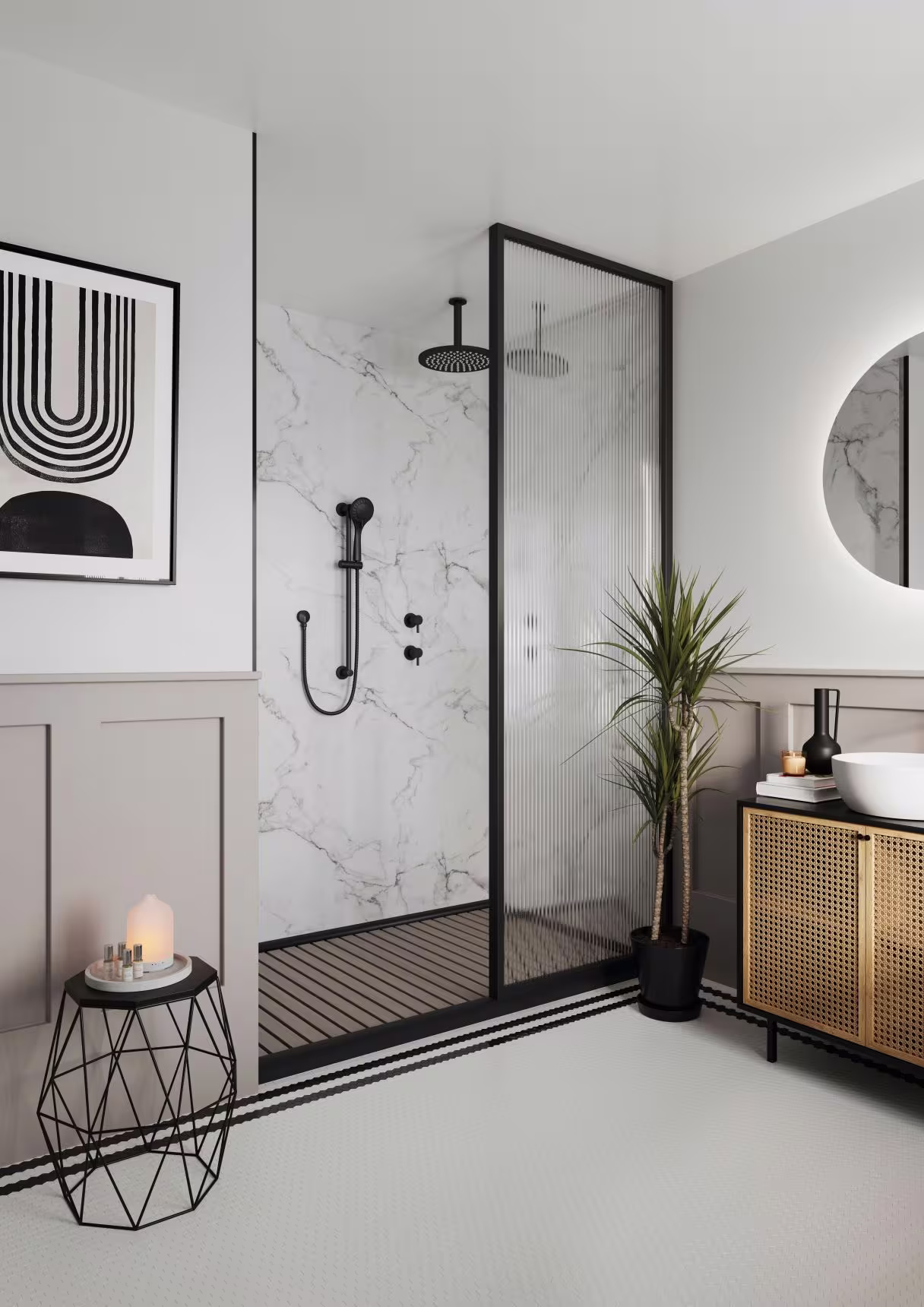 multipanel-11-mm-multipanel-wandpaneele---calcatta-marble-3460---linda-barker-kollektion-30-jahre-im-wohnbereich-vertraeglich-mit-haushaltsueblichen-reinigern-wasserfest-02 11 mm Multipanel Wandpaneele - Calcatta Marble 3460 - Linda Barker Kollektion