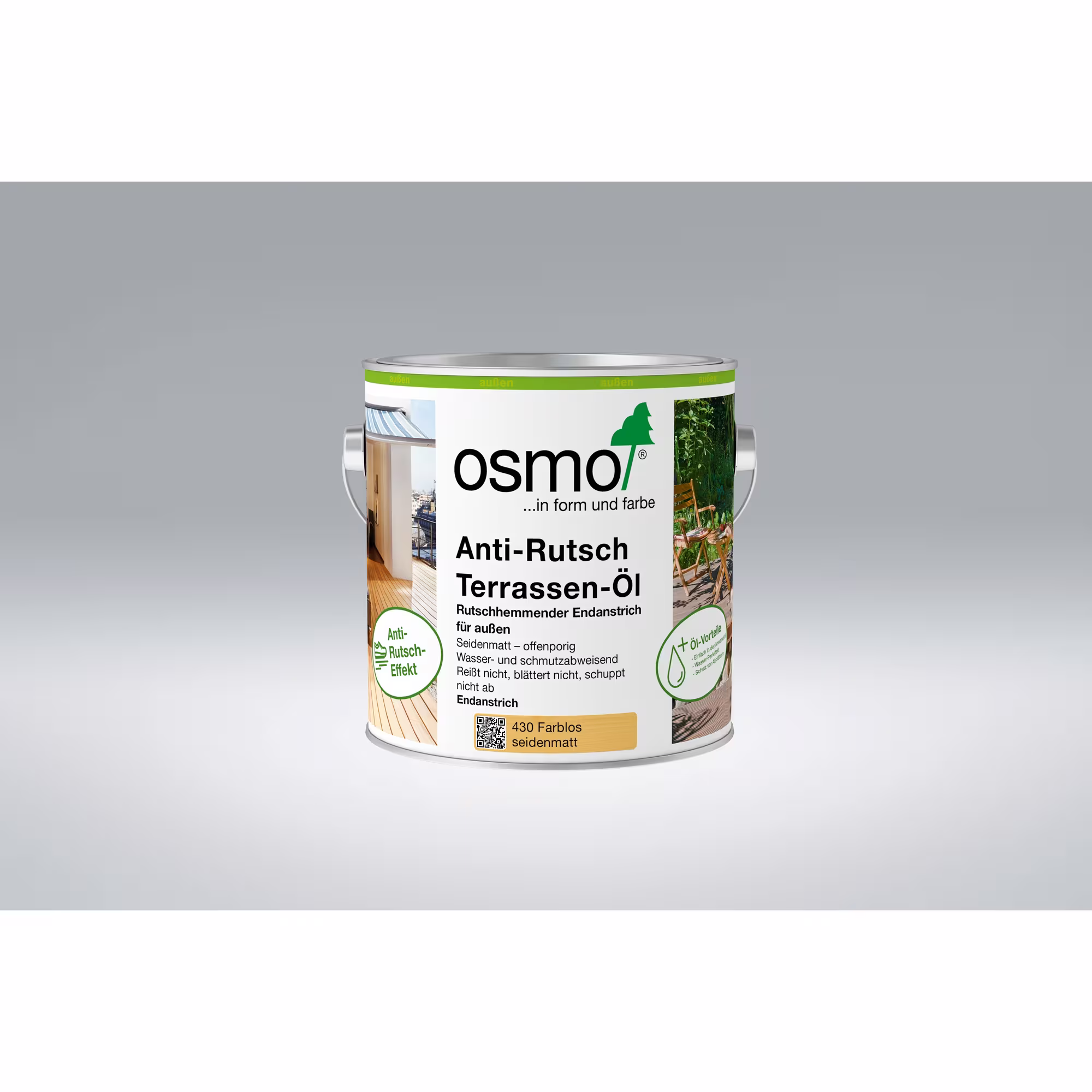 Osmo Anti-Rutsch Terrassen-Öl - Farblos 430