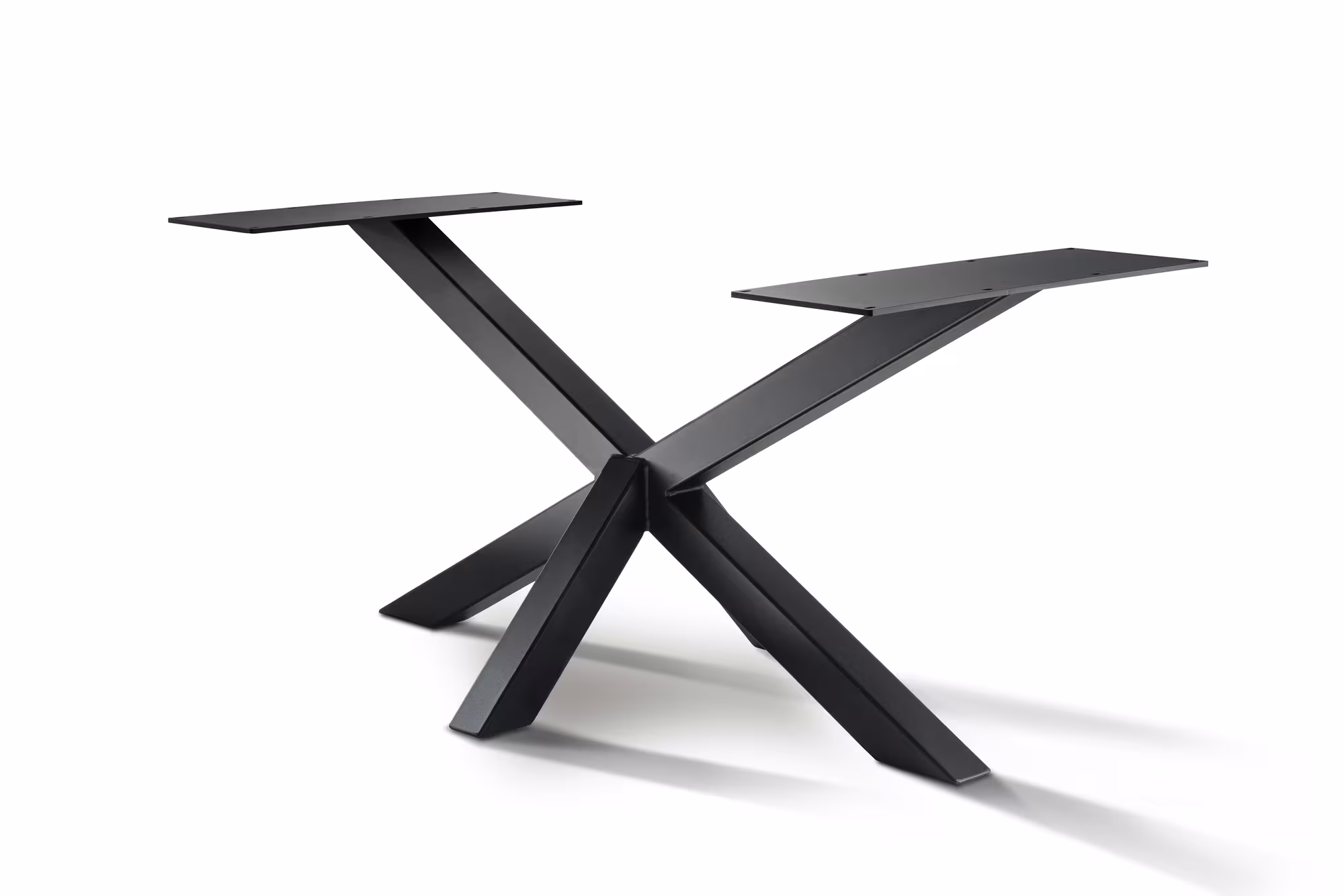 70 cm Tischgestell Mammoet - matt schwarz pulverbeschichtet_70-cm-tischgestell-mammoet---matt-schwarz-pulverbeschichtet-700x800x1650mm-01